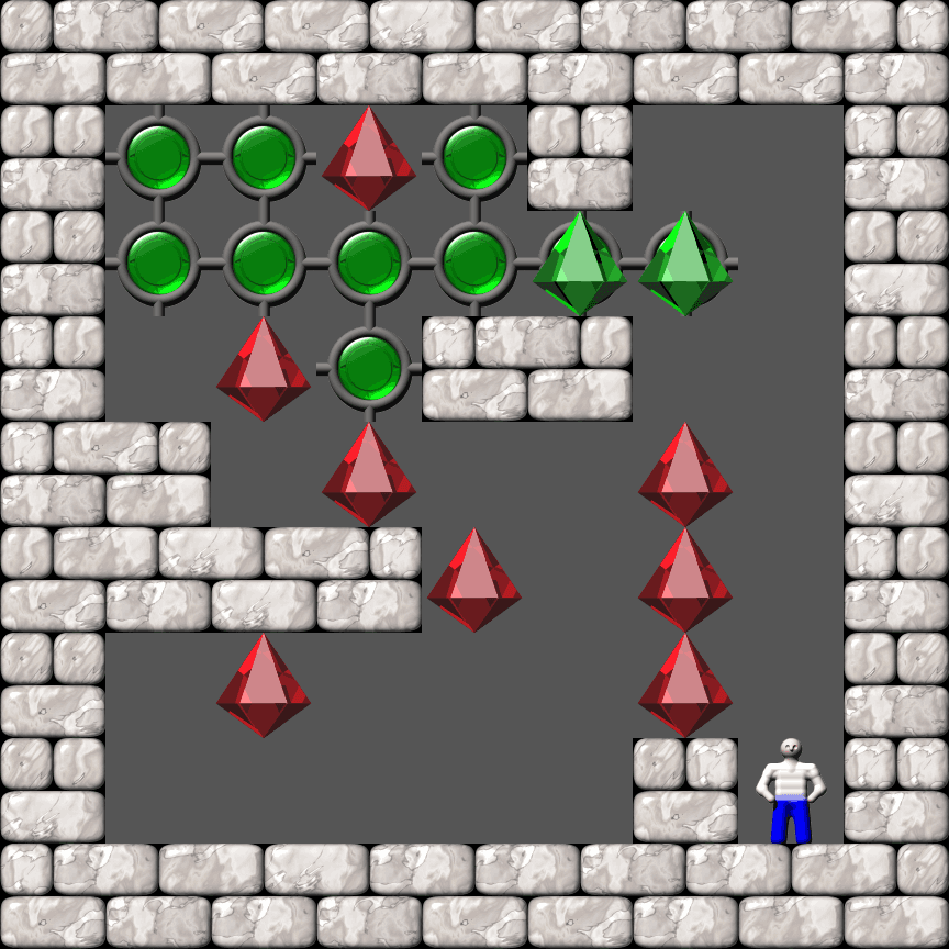 Sokoban The SokHard collection level 51